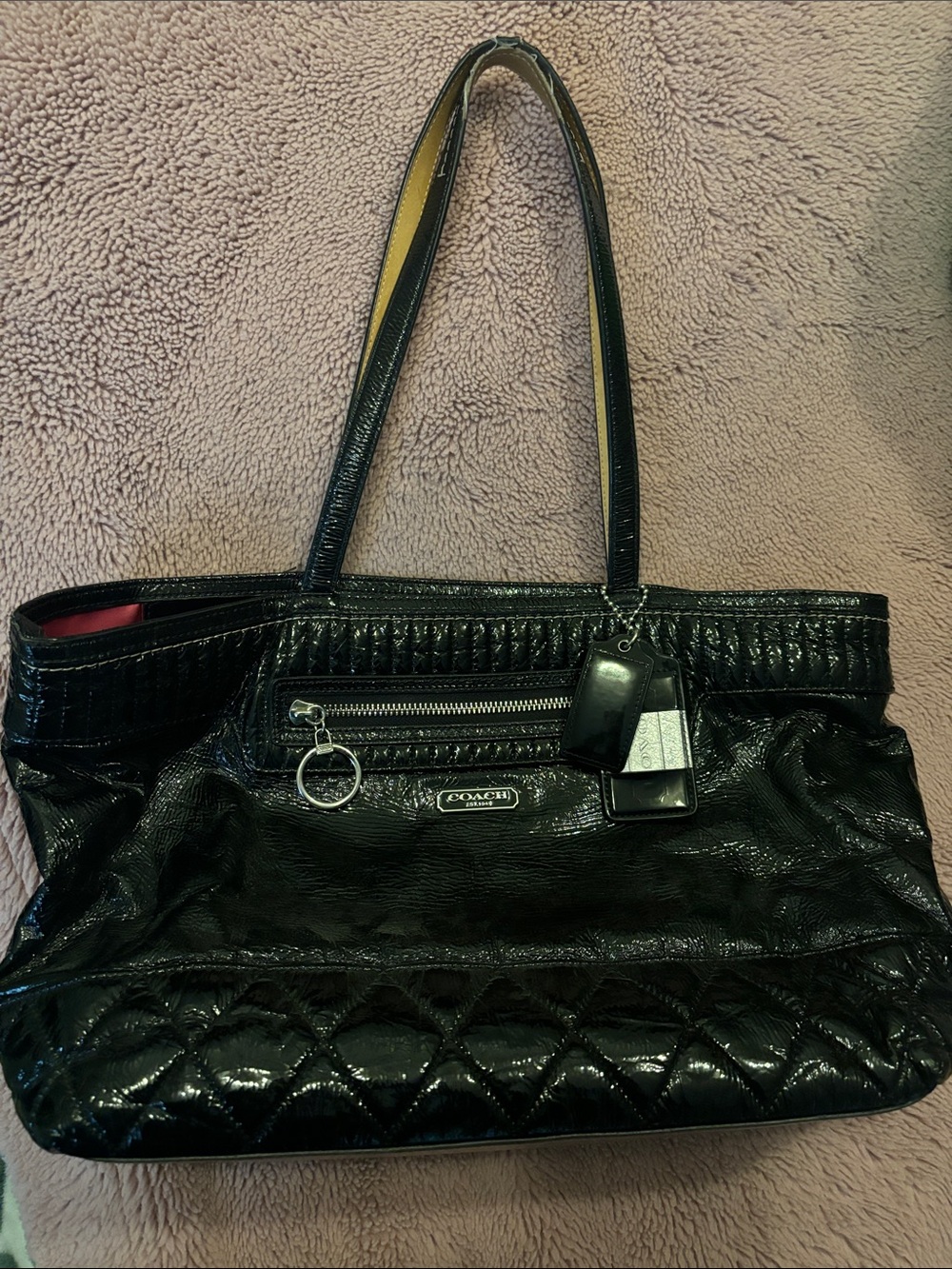 Vintage coach handbag *as is